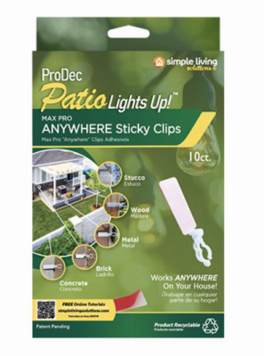 10CT Sticky Clips