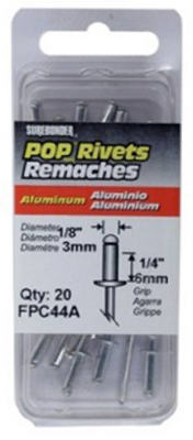 20PK MED ALU Rivet