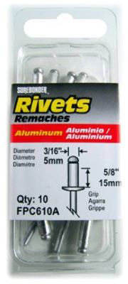 10PK XL ALU Rivet