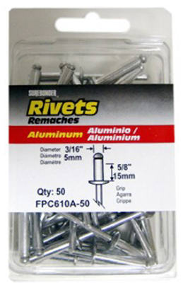 50PK XL ALU Rivet