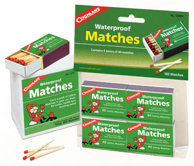 4PK WTRproof Matches