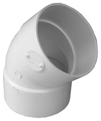 3" 45DEG HxH Elbow