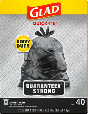 40CT 30GAL Trash Bag