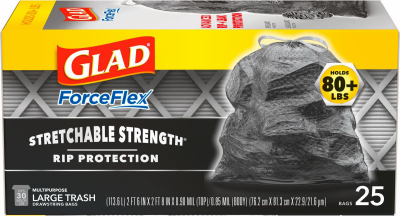 25CT 30GAL Trash Bag
