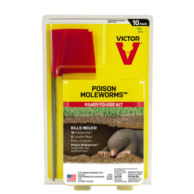 10PK Poison Mole Worms
