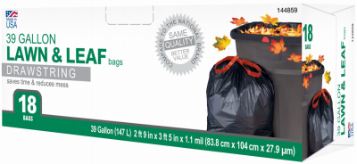 TV 18CT 39GAL Leaf Bag