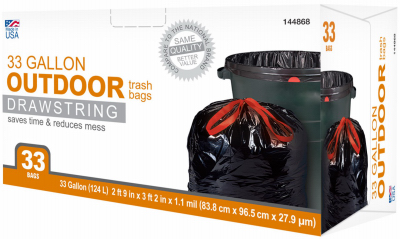 TV 33CT 33GAL Trash Bag