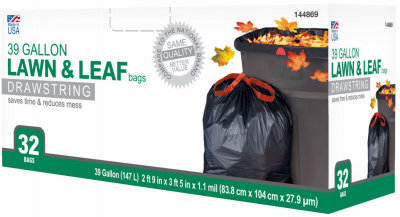 TV 32CT 39GAL Trash Bag