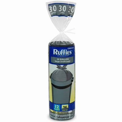 12CT 30GAL Trash Bag