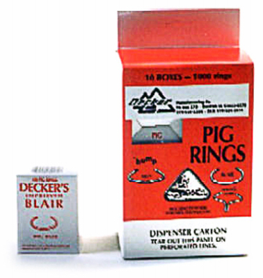 100PK #1 Pig Ring