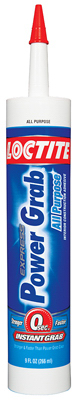 9OZ WHT Const Adhesive