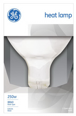 GE 125W CLR Heat Bulb