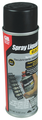 6OZ BLK Spr Elec Tape