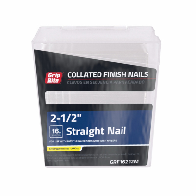 1K 2.5"x16G Fin Nails
