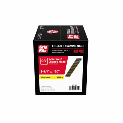 2K 3.25"x11G Coll Nails