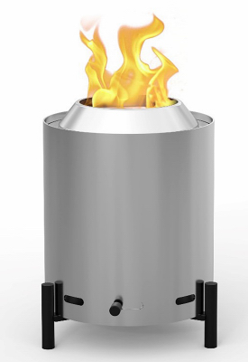 6" SS Table Fire Pit