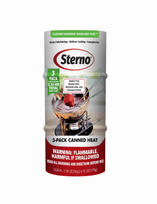 3PK Ethanol Can Heat