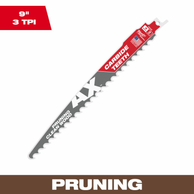 9" Carb AX Prun Blade