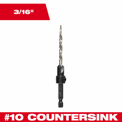 3/16" #10 CS Drill Bit