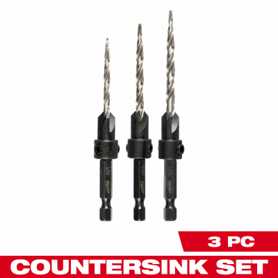 3PC CS Drill Bit Set