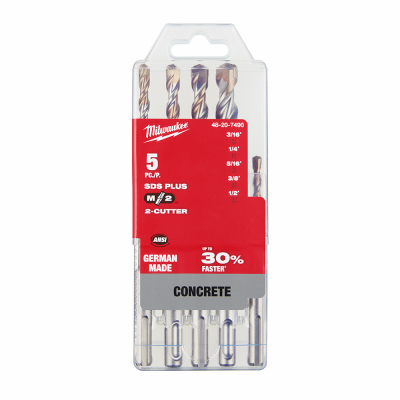 5PC SDS PLUS M/2 Kit