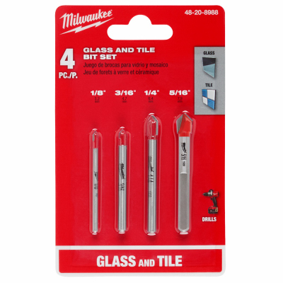 4PC GLS/Tile Bit Set
