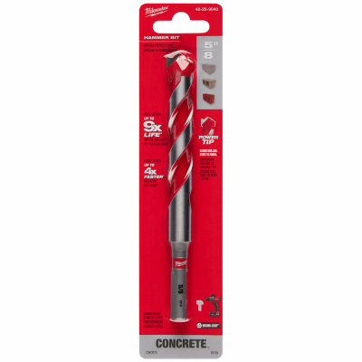 5/8x6" Hammer Bit