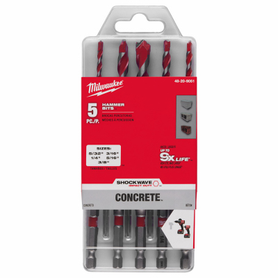 5PC Hammer Bit Set