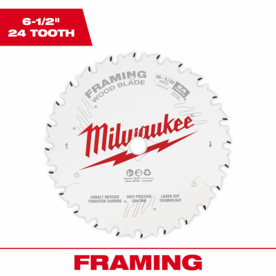 6.5" 24T Circ Saw Blade