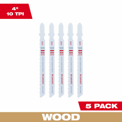 5PK 4" Jigsaw Blade