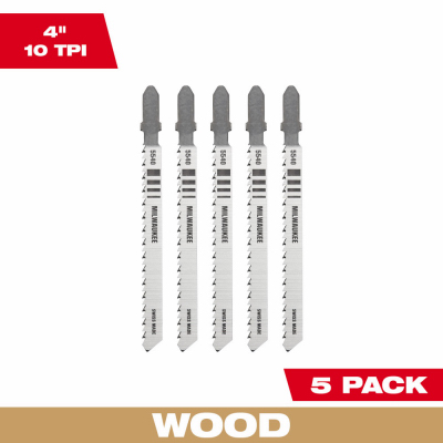 5PK 4" Jigsaw Blade