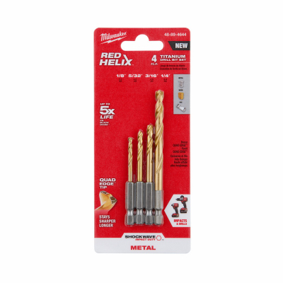 4PC Drill Bit