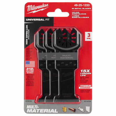 3PK 1-3/8" Titan Blade