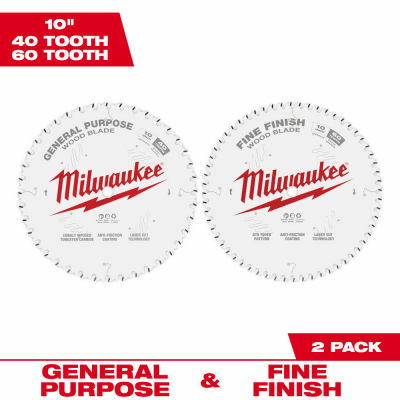 2PK 10" Saw Blade