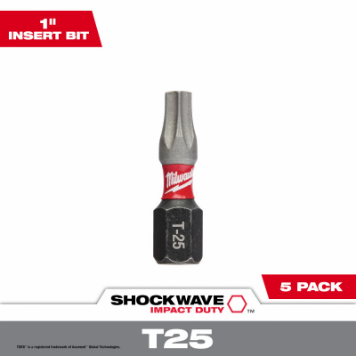 5PK T25 Driver Bit
