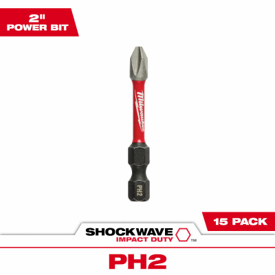 15PK 2" PH2 Power Bit