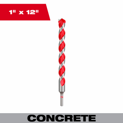 1x12" Hammer Drill Bit