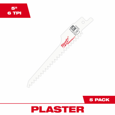 5PK 5"x6T Plaster Blade