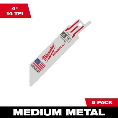 5PK 4"x14T Saw Blade