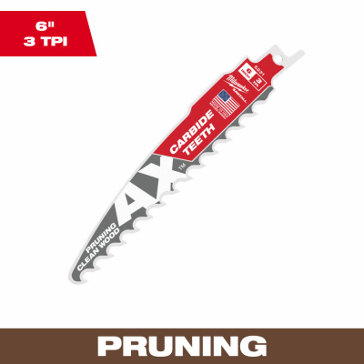 6"x3T Recip Blade