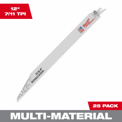 25PK 12" Wrecker Blade