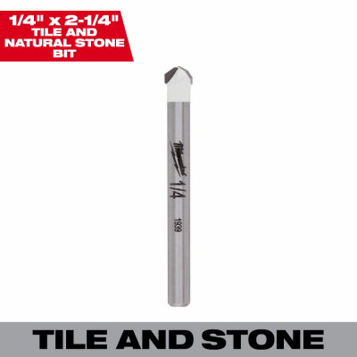 1/4" Tile and Stone Bit