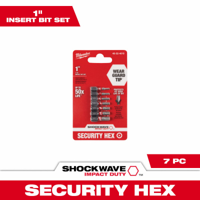 7PC Insert Bit Set