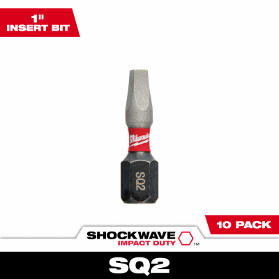 10PK SQ2 Insert Bits