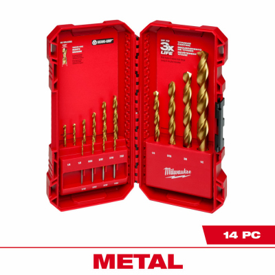 14PC Titan Drl Bit Set
