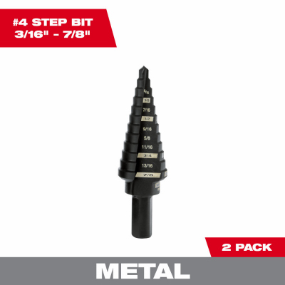 2PC #4 Drill Bit Kit