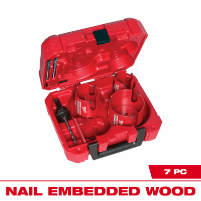 7PC Carb Holesaw Kit