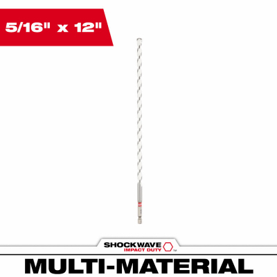 5/16x12" Mti Drill Bit