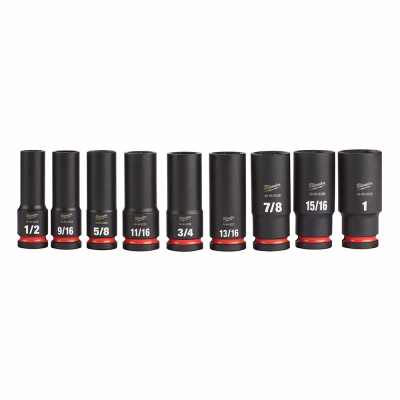 9PC 1/2" DR Socket Set