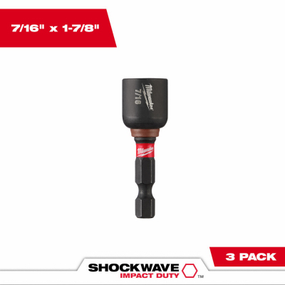 3PK 7/16x1-7/8NutDriver